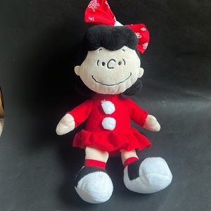 Peanuts 13” Lucy Doll Holiday Plush
